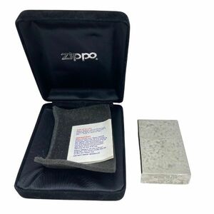 【イチオク】 ジッポー ZIPPO プラチナ Pt Five micron1932 レプリカ REPLICA セカンドリリース 鏡面 ガスライター ホイール訳有 美品 箱付