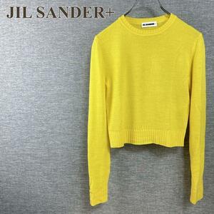 ジルサンダープラス JIL SANDER＋ ニット　セーター　トップス クロップド イエロー