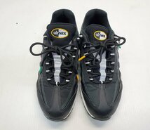 § B37273 NIKE ナイキ エアマックス95 AIR MAX AJ2018-023 26.5cm ブラック 黒 スニーカー ファッション 中古_画像2