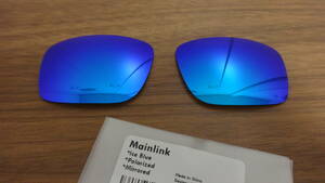 処分価格！！★オークリー MAIN LINK メインリンク用 カスタム偏光 レンズ ICE BLUE Color 新品 POLARIZED MAINLINK