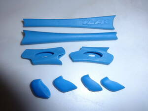 アウトレット品★ フラックジャケット(XLJ含)用 イヤーソック・ノーズパッドセット EARSOCKS Nose Pad for Oakley FLAK JACKET / XLJ BLUE