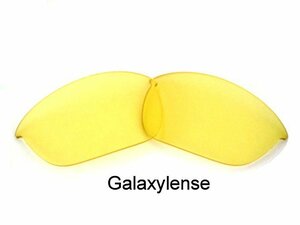 レア品偏光！オークリー ハーフジャケット 2.0用 Galaxy カスタム偏光レンズ Yellow Color polarized Night Vision新品 Half Jacket 2.0　