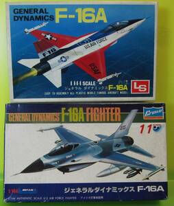 1/144　F-16A　・　クラウン 11（Kit №P802）　・　エルエス　J6（Kit №A120）　　未組み立て品