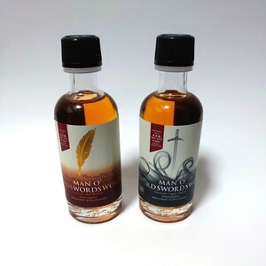 【入手困難】アナンデール シングルモルトウイスキー ミニチュア2本セット / Annandale Man O’ Words & Man O’ Sword 50ml