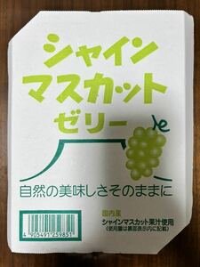 シャインマスカットゼリー　【送料無料】　シャインマスカット　ゼリー　お菓子　おやつ