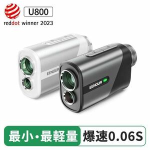 EENOUR U800 ゴルフ レーザー距離計 MINI ゴルフ 距離計 最大800m 0.06秒台 ゴルフ 距離測定器 ミニ 距離計測器