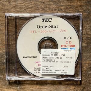 東芝テック TEC Order Star レジスタ HTL-200パッケージV9 1/1 CD 2016