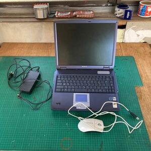 SONY ソニー PCG-9F3N ノートパソコン PC Windows XP Excel Word マウス付き 動作品