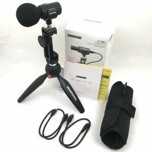 1201 SHURE MV88+ Video Kit デジタル・ステレオ・コンデンサー・マイクロホン コンデンサーマイク