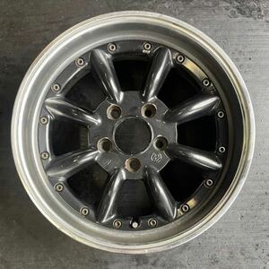 SSR SPEED STAR RS-8 スピードスター ワタナベ Dタイプ 16×8J 5H114.3 +27位 中古品 スペア 1本 直接の受け渡し可(RK)