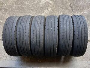 2023年製 DUNLOP ENASAVE SPLT50 M 205/75R16 113/111N LT 中古品 6本 直接の受け渡し可能 (K)