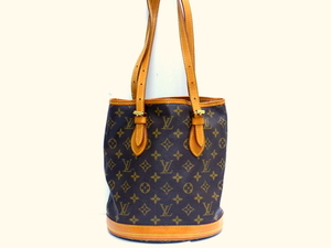 【484】 難あり LOUIS VUITTON ルイヴィトン プチバケット PM M42238 USA製