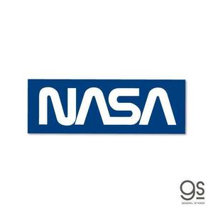 NASA ミニステッカー ワームロゴ NASA-42