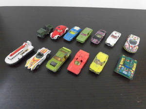 ジャンク 当時物 トミカ MATCHBOX HOT WHEELS MAJORETTE ミウラ フェアレディ 1400GX ブリキ戦車 など ミニカーおまとめ 激安１円スタート