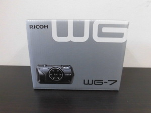 ①未使用 RICOH リコー WG-7 ブラック デジタルカメラ 激安１円スタート