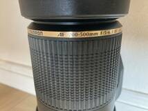 【難アリ・ジャンク扱い】タムロン SP AF200-500mm F/5-6.3 Di LD [IF] A08 TAMRON キヤノンEF_画像4