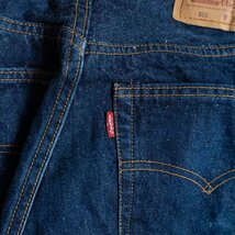 【バレンシア製/110周年記念】 LEVI'S 【 55501 / 501XX BIG E デニムパンツ 】33×36 インディゴ 555 アメリカ製 wsm 2401091_画像6