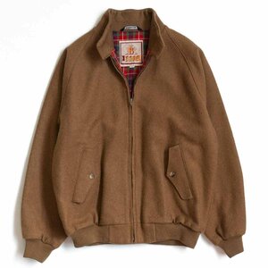 【希少モデル】 BARACUTA 【G9 スウィングトップ ハリントンジャケット】40 メルトンウール バラクータ 2401101