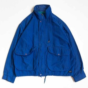 【希少】PATAGONIA【90s baggies jacket】M ブルー バギーズ ナイロン ジャケット 2401151