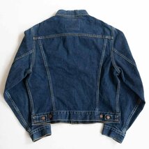 【バレンシア製】 LEVI'S 【 557XX BIG E デニムジャケット】40 サード インディゴ ボタン裏555 アメリカ製 y2308106_画像2