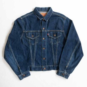 【バレンシア製】 LEVI'S 【 557XX BIG E デニムジャケット】40 サード インディゴ ボタン裏555 アメリカ製 y2308106