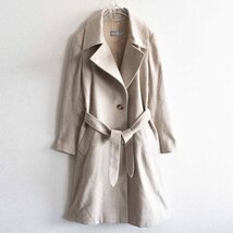 【最高級】 MAX MARA【ピュアカシミヤ ベルテッド コート】40 マックスマーラ 2401318_画像1