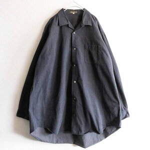 【90S/アーカイブ】Y's for men【ビッグシルエット オープンカラー シャツ】90年代 YOHJI YAMAMOTO ヨウジヤマモト 2401448