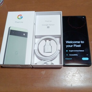 Google Pixel 6a 128GB ②　1円から売切り