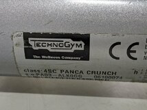 (II) Techno gym/テクノジム　PANCA CRUNCH４SC クランチ ベンチ 腹筋 ワークアウト 【引取限定】_画像8