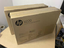 【2】★未使用未開封★HP V220 21.5型 液晶モニター(1,920×1,080)×2セット _画像1