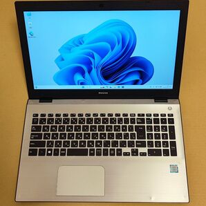 タイムセール Windows11 Core i7 7500U メモリ8GB 256G新品ssd換装済 ジャンク キーボード不良