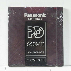 Panasonic PDカートリッジ650MB LM-R650J 光ディスク 未使用 定形外送料無料