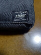 【極美品】定価　16,500円　PORTER　ポーター　スモーキー　ウエストバッグ　ポーチ　ショルダーバッグ　ボディバッグ　吉田カバン 黒_画像3