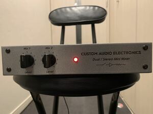CUSTOM AUDIO ELECTRONICS Dual Stereo Mini Mixer ミキサー ラックシステム