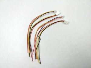 XH2.54mm 3 pin male female connector cable 20cm 2 set 4ps.