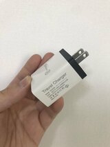ACアダプター チャージャー USB4ポート 急速充電器 3.1A超高出力 高速充電 急速出力 電源アダプター 4台同時充電可能 ホワイト_画像2