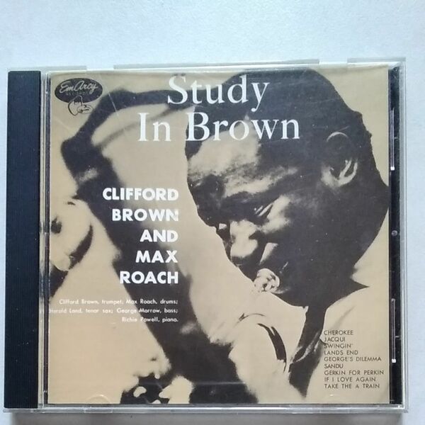 CD Clifford Brown Study In Brown