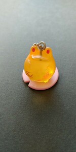  Capsule toy key holder [FROG] frog 7 month birth lily mascot 