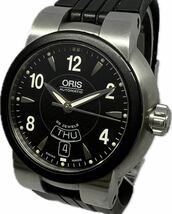 1円〜 H 国際保証書付き ORIS オリス 7518-44 メンズ 自動巻き デイデイト 裏スケ アンティーク 付属 箱 他 時計 992064771 _画像1