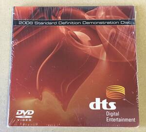 未開封 DTS 2008 Standard Definition Demonstration Disc DVD …h-2071 NTSC リージョンALL デモ用 Demo Promo