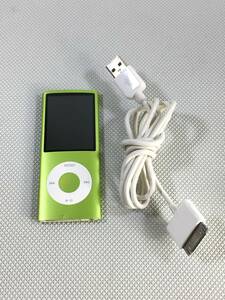 S3529◎Apple　アップル　iPod nano　8GB　MB745J　A1285 再生OK【リセット済】【訳アリ】