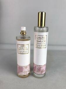 A9293◎LALINE ラリン　ボディミスト＆ボディオイル　チェリーブロッサム　100ｍｌ【現状品】