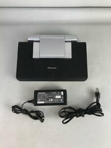 A9498○Panasonic パナソニック　ポータブルDVD/CDプレーヤー DVD-LS81 バッテリーパック VUADBLS80 アダプター RFEA216W 【保証あり】