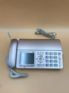 A9551○Panasonic パナソニック 電話機 FAX ファックス パーソナルファックス ファクシミリホン 親機のみ KX-PZ300DL 【同梱不可】