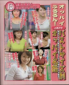 女子アナ04A ★ 切り抜き ★ 内田恭子 青山祐子 大橋未歩 小倉弘子 進藤晶子 小野寺麻衣 小林麻耶 真壁京子高樹千佳子脊山麻理子高島彩★6p