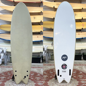 【7,000円スタート！最低落札価格なし！売り切り！】MF SOFT BOARDS / TWIN TOWN 6`6ft ソフトボード ツインフィン ミックファニング FCS2 