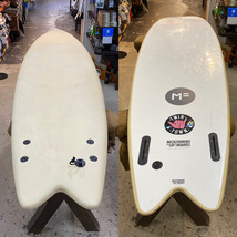 【7,000円スタート！最低落札価格なし！売り切り！】MF SOFT BOARDS / TWIN TOWN 6`6ft ソフトボード ツインフィン ミックファニング FCS2 _画像2