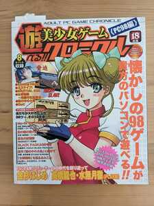 美少女ゲーム雑誌　DVD付　遊べる!!美少女ゲームクロニクルPC98編 2007年11月号