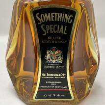 【KKB2467ST】未開栓 SOMETHING SPECIAL サムシング スペシャル デラックス スコッチウイスキー 750ml/43% お酒 古酒 洋酒_画像4