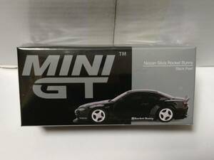 MINI GT 1/64 日産 Rocket Bunny シルビア S15 ブラックパール 右ハンドル MGT00602